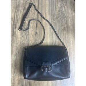 Michael Kors Women's Crossbody Purse Black Chain Strap‎